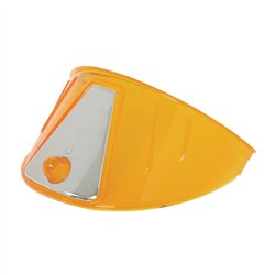 GG92481 - 7" AMBER PLASTIC HEADLIGHT VISOR