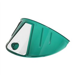 GG92483 - 7" GREEN PLASTIC HEADLIGHT VISOR