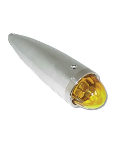 GG92500 - 3.5" CR. CAB LIGHT W/REGULAR L. AMBER GLASS LENS W/O VISOR