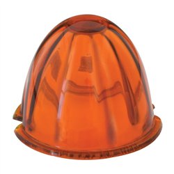 GG92509 - 3.5" DARK AMBER WATERMELON GLASS LENS