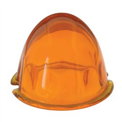 GG92800 - 3.5" LIGHT AMBER REGULAR GLASS LENS