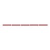 UP20949-94" Stainless Light Bracket With 5X 11 LED 17" Light Bars - Red LED/Red Lens