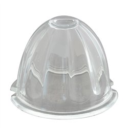 GG92806 - 3.5" CLEAR WATERMELON GLASS LENS