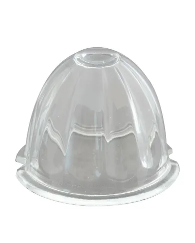 GG92806 - 3.5" CLEAR WATERMELON GLASS LENS
