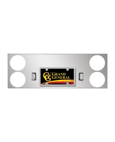 GG92810 - S.S. REAR LIGHT PANEL W/4 4-7/16" HOLES