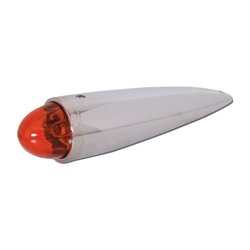 GG93060 - CR CAB AMBER LED LIGHT W/D. AM REGULAR GLASS LENS W/O VISOR
