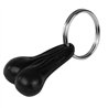 GG93351 - BLACK RUBBER BIG BALLZ KEY CHAIN 
