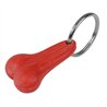 GG93354 - RED RUBBER BIG BALLZ KEY CHAIN 