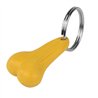 GG93355 - YELLOW RUBBER BIG BALLZ KEY CHAIN 