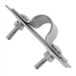 GG94147 - S.S. BRACKET FOR PLASTIC BUMPER GUIDE: 4 BRACKETS/SET