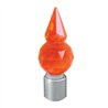 GG94590 - SS CAP & AMBER PLASTIC CRYSTAL PYRAMID FOR 1" BUMPER GUIDE
