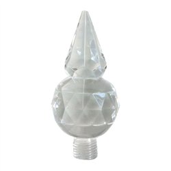 GG94602 - CLEAR PLASTIC CRYSTAL PYRAMID FOR BUMPER GUIDE
