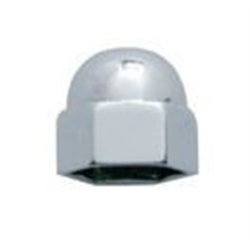 UP10023-9/16" X 11/16" Chrome Die-Cast Acorn Nut Cover