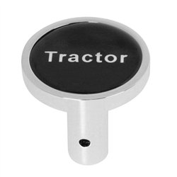 GG96270 - 1-23/32" PIN HOLE CR ALUM. AIR CONTROL KNOB W/BLACK TRACTOR