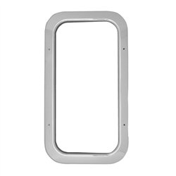 GG97578 - CR. PLASTIC INT. DOOR RECT. WINDOW TRIM FOR PETE 2005 UP