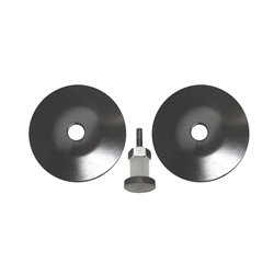 GG98100 - HANDY BUFF WHEEL HOLDER - 4" ROUND PLATE