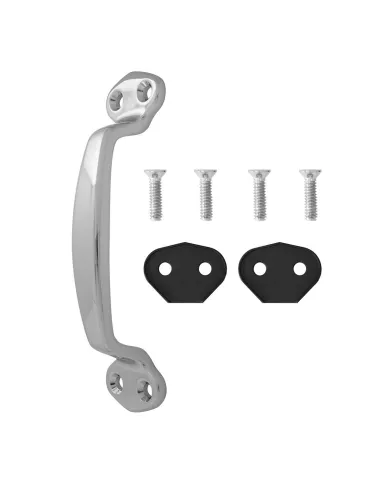 GG99081 - CR. DIE CAST GRAB HANDLE W/ MOUNTING HARDWARE