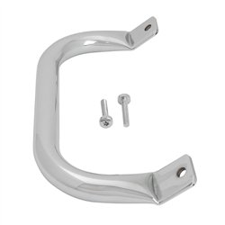 GG99091 - CR. STEEL INT.DOOR GRAB HANDLE W/ 2 S.S. SCREWS FOR PETE 06+