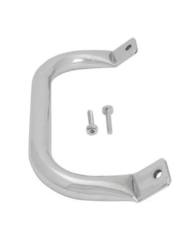 GG99091 - CR. STEEL INT.DOOR GRAB HANDLE W/ 2 S.S. SCREWS FOR PETE 06+