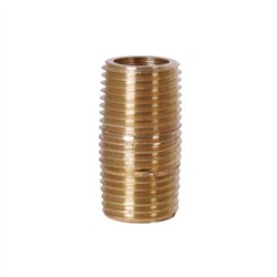 GG99420 - 1/8" BRASS CLOSE NIPPLE 