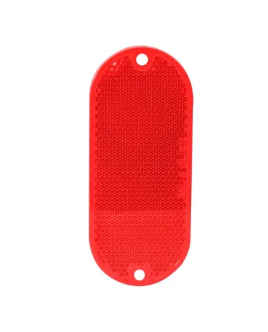 GG99564 - OBLONG RED REFLECTOR W/ ADHESIVE TAPE
