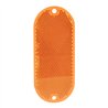 GG99565 - OBLONG AMBER REFLECTOR W/HOLES