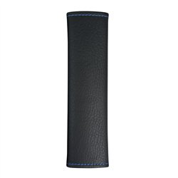 GG99798 - BLACK W/ BLUE STITCHING SEAT BELT COMFORT PAD COVER