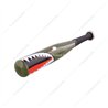 UP99136-17" Aluminum Tire Checker Bat With P-40 Warhawk Shark Mouth Graphic
