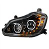 UP35743-Black 10 LED Headlight For 2013-2021 Kenworth T680 - Driver Side