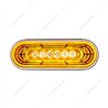 UP36570-22 LED 6" Oval Abyss Light (Turn Signal) - Amber LED/Amber Lens