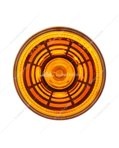 UP36579-4 LED 2.5" Round Abyss Light (Clearance/Marker) - Amber LED/Amber Lens