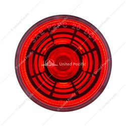 UP36580-4 LED 2.5" Round Abyss Light (Clearance/Marker) - Red LED/Red Lens