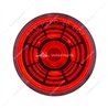 UP36580-4 LED 2.5" Round Abyss Light (Clearance/Marker) - Red LED/Red Lens