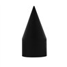 UP10000B-33mm x 4-1/8" Matte Black Spike Nut Cover - Thread-On (Bulk)