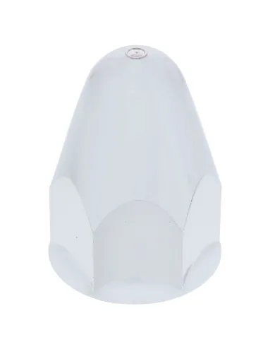 UP10045B-1-1/2" X 2-3/4" Chrome Plastic Bullet Nut Cover - Push-On (Bulk)