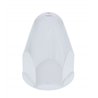 UP10045B-1-1/2" X 2-3/4" Chrome Plastic Bullet Nut Cover - Push-On (Bulk)
