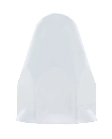 UP10045B-1-1/2" X 2-3/4" Chrome Plastic Bullet Nut Cover - Push-On (Bulk)