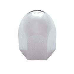 UP10057-1-1/2" X 2-1/4" Chrome Plastic Standard Nut Covers - Push-On (Box Of 20 )
