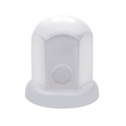 UP10081P-33mm X 2-1/8" Stainless Standard Nut Covers With Flange (10-Pack)