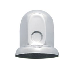 UP10081P-33mm X 2-1/8" Stainless Standard Nut Covers With Flange (10-Pack)