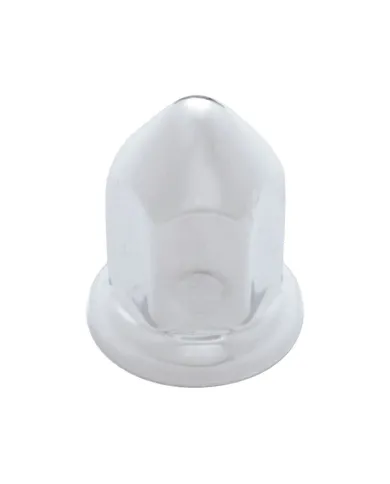 UP10083P-33mm x 2-3/8" Stainless Pointed Nut Covers With Flange (10-Pack)