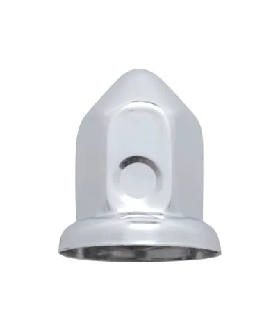 UP10083P-33mm x 2-3/8" Stainless Pointed Nut Covers With Flange (10-Pack)