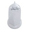 UP10089-33mm X 3-1/4" Chrome Plastic Tall Nut Cover With Spinner Top - Push-On