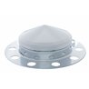 UP10126-Chrome Pointed Front Axle Cover 3PC Kit For 33mm Nut Cover - Steel/Aluminum Wheel (10 Hole)
