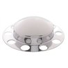 UP10132-Chrome Dome Front Axle Cover 2PC Kit For 1-1/2" Nut Cover - Aluminum Wheel (2-Pack)