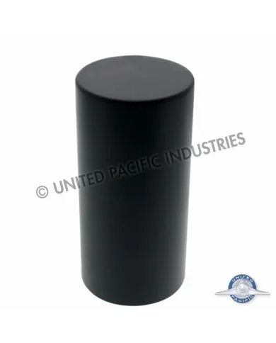 UP10190B-33mm X 4-1/4" Matte Black Tall Cylinder Nut Cover - Thread-On (Bulk)