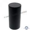 UP10190B-33mm X 4-1/4" Matte Black Tall Cylinder Nut Cover - Thread-On (Bulk)