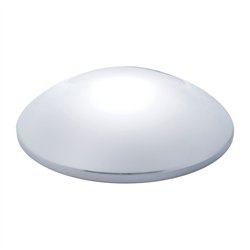 UP10207-9-1/4" Chrome Trailer Hubcap