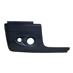 UP21067-Bumper End With 2 Fog Light Hole For 2005-2010 Freightliner Century - Passenger