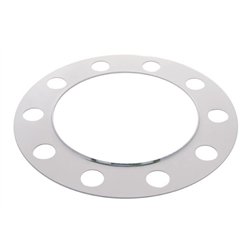 UP10218-Chrome Beauty Ring For 33mm Lug Nut - Steel/Aluminum Wheel